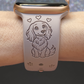 Long Haired Doxie Dachshund Dog Watch Band For Apple Watch