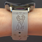Long Hair Dachshund Dog Samsung Galaxy Watch Band