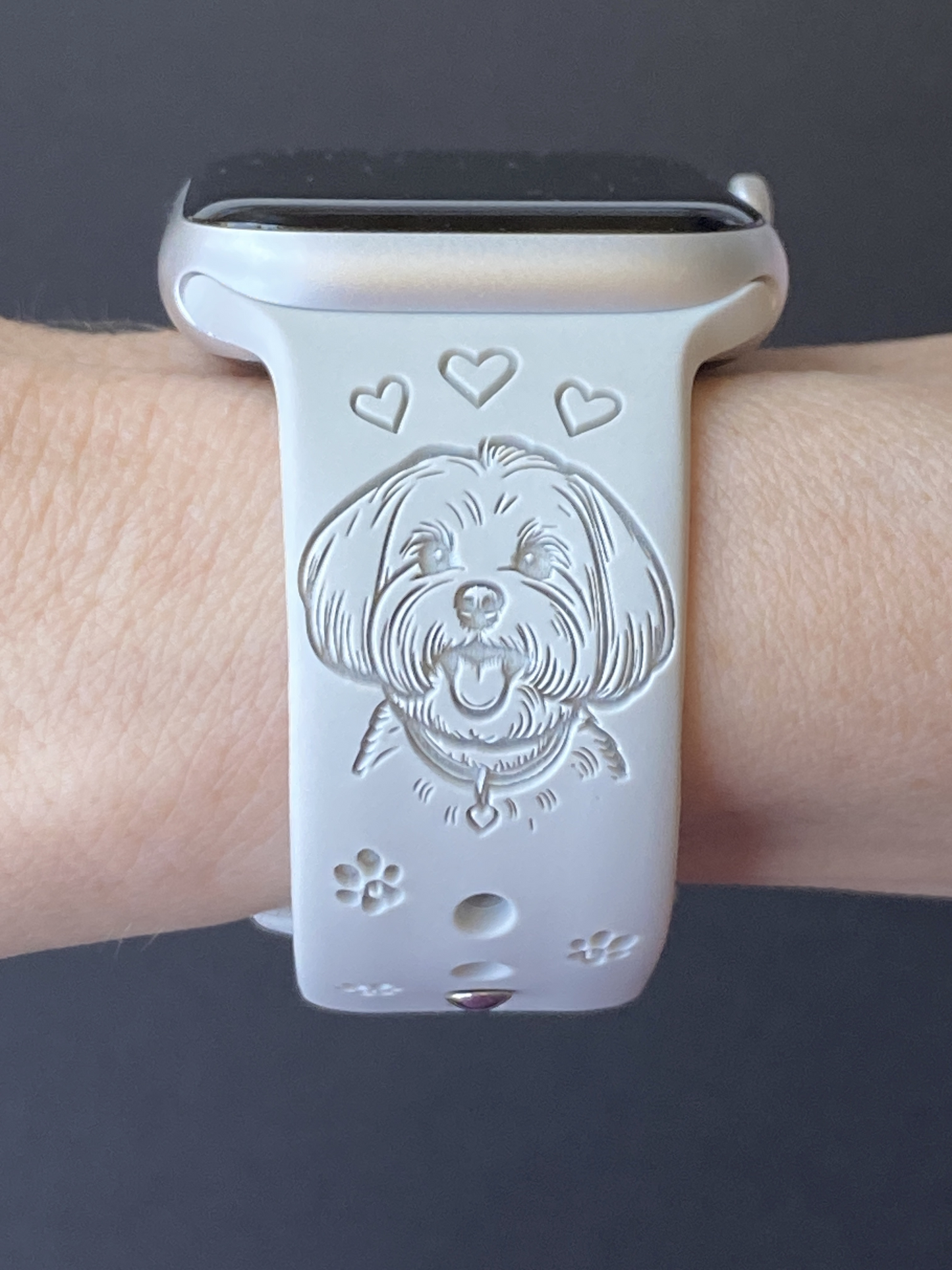 Maltese Dog Watch Band For Apple Watch