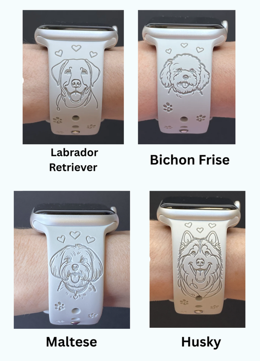Dog Breeds(#2) 20mm Samsung Galaxy Watch Band