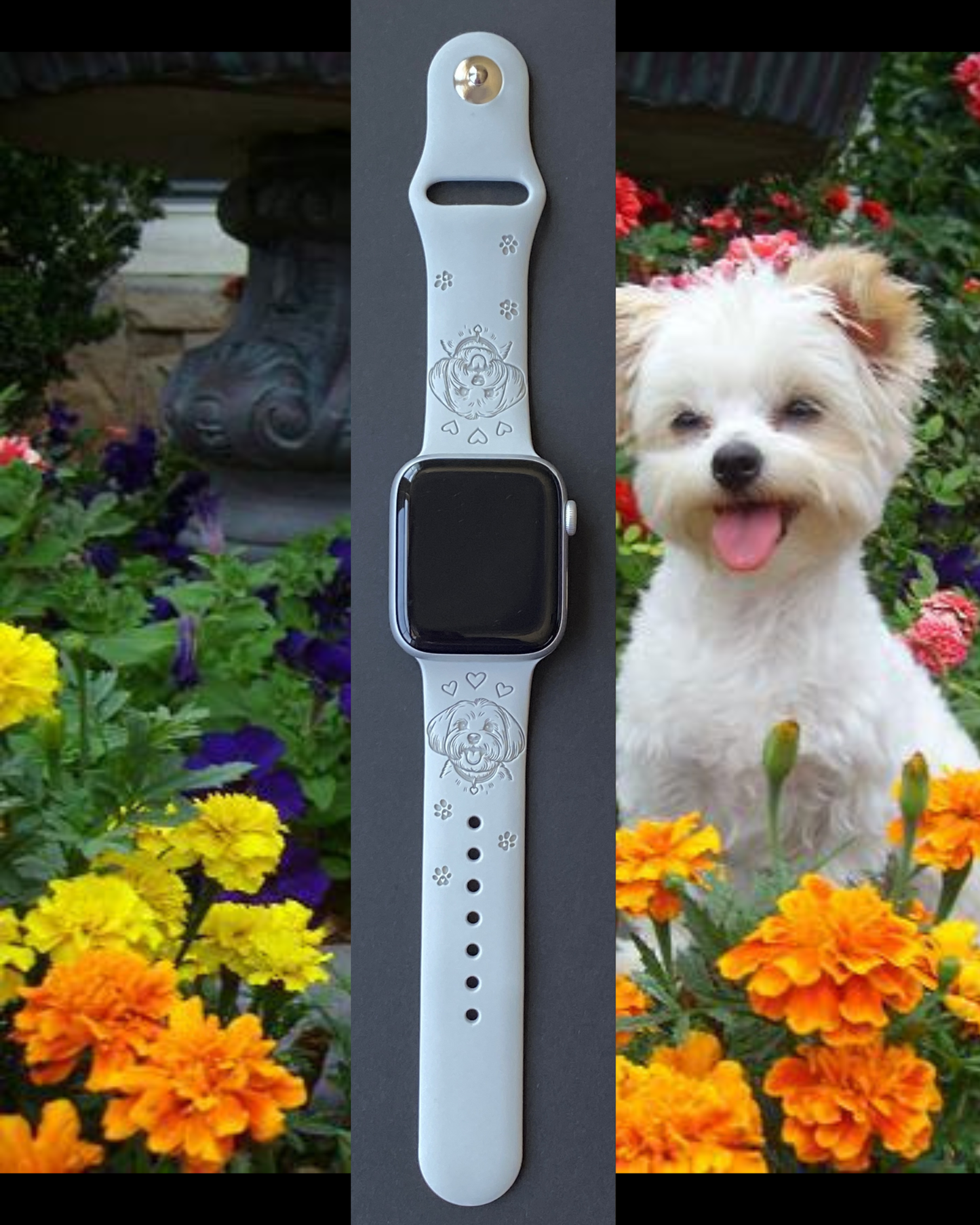 Maltese Dog Watch Band For Apple Watch