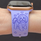 Joyful Maltese Dog Watch Band For Apple Watch