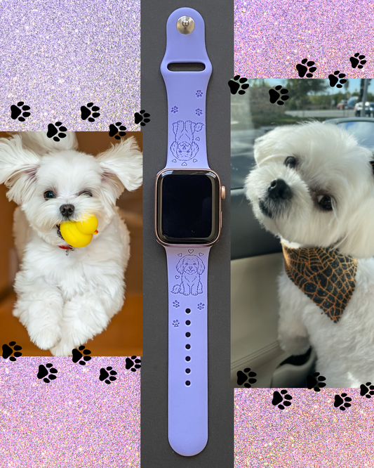 My Maltese Dog Watch Band For Apple Watch