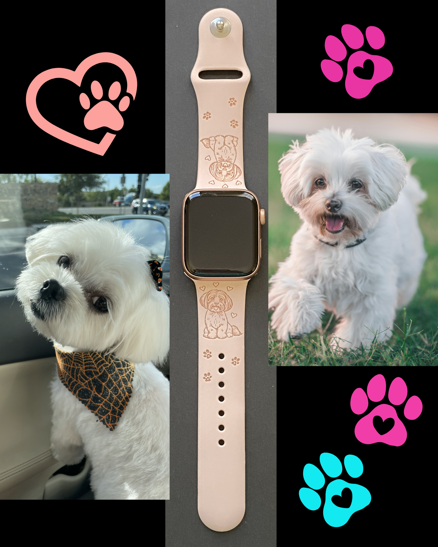 My Maltese Dog Watch Band For Apple Watch