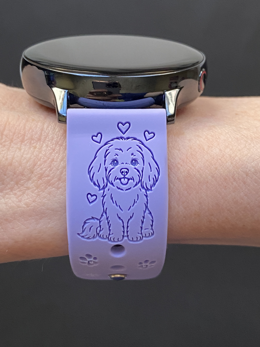 My Maltese Dog 20mm Samsung Galaxy Watch Band