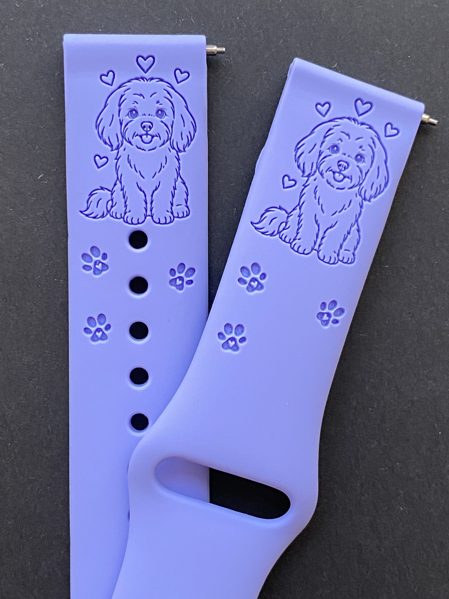 My Maltese Dog 20mm Samsung Galaxy Watch Band