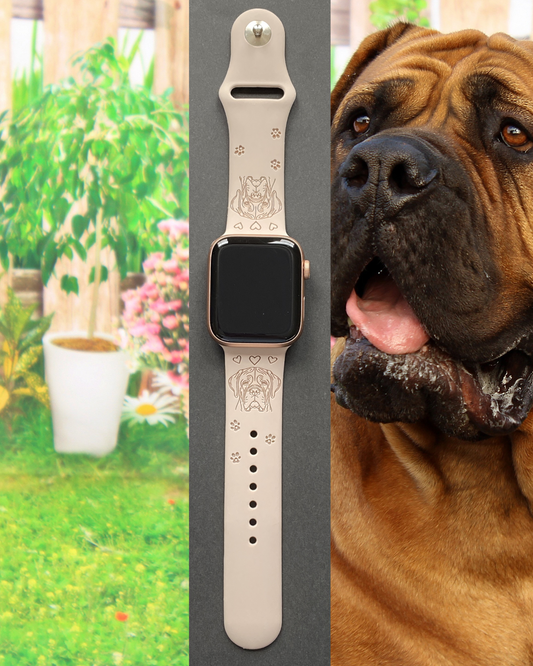 Mastiff Dog Watch Band For Apple Watch