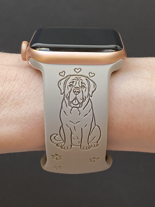 My Pet Mastiff Dog Watch Band For Apple Watch