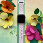 Mini Hibiscus Flowers Watch Band For Apple Watch
