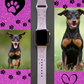 Pinscher Dog Watch Band For Apple Watch