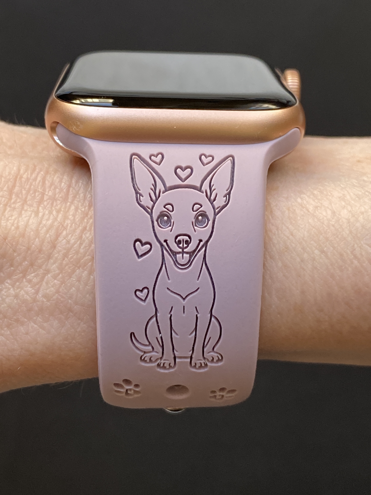 Pinscher Dog Watch Band For Apple Watch