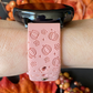 Pumpkin Floral 20mm Samsung Galaxy Watch Band