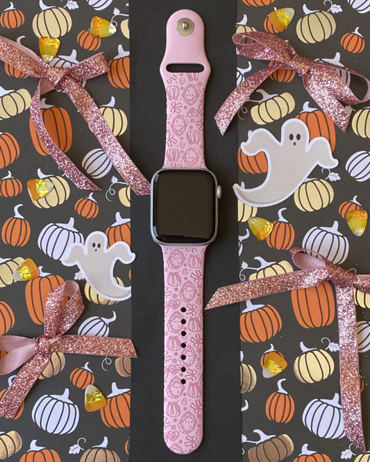 Ghosts and Bows Watch Band For Apple Watch