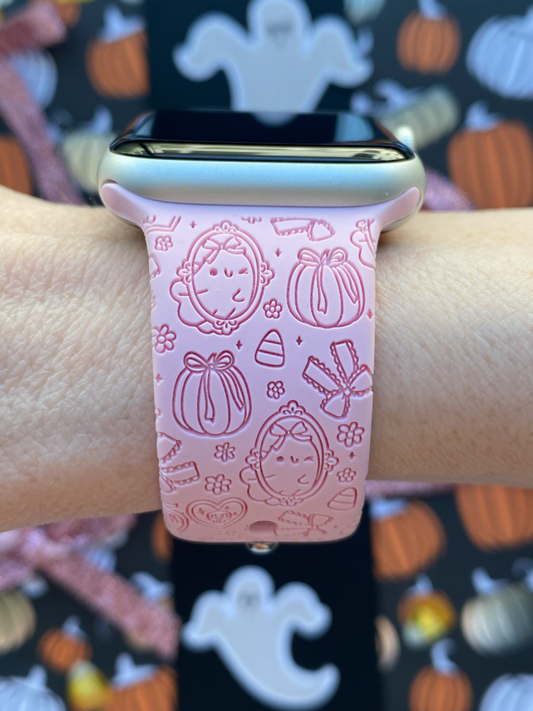 Ghosts and Bows Watch Band For Apple Watch