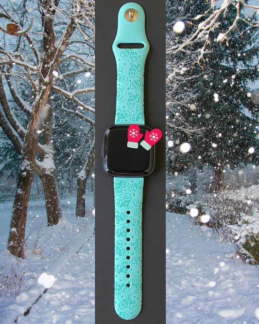 Winter Mittens Fitbit Versa 1/2 Watch Band