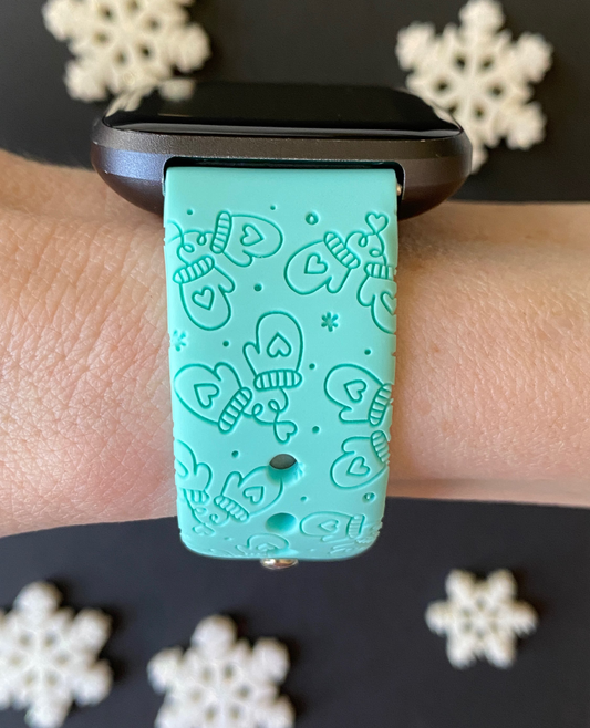 Winter Mittens Fitbit Versa 1/2 Watch Band