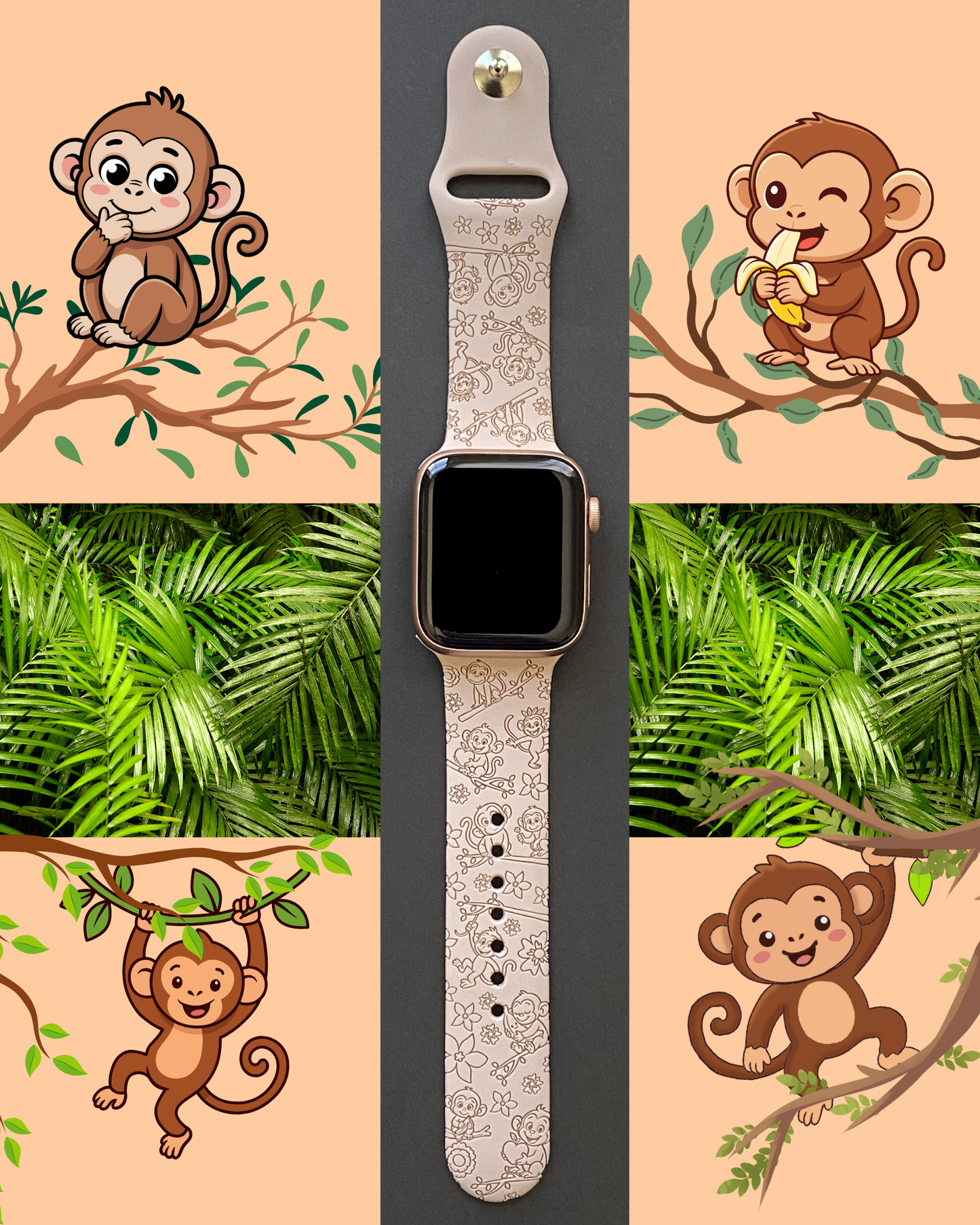 Monkey Watch Band For Apple Watch