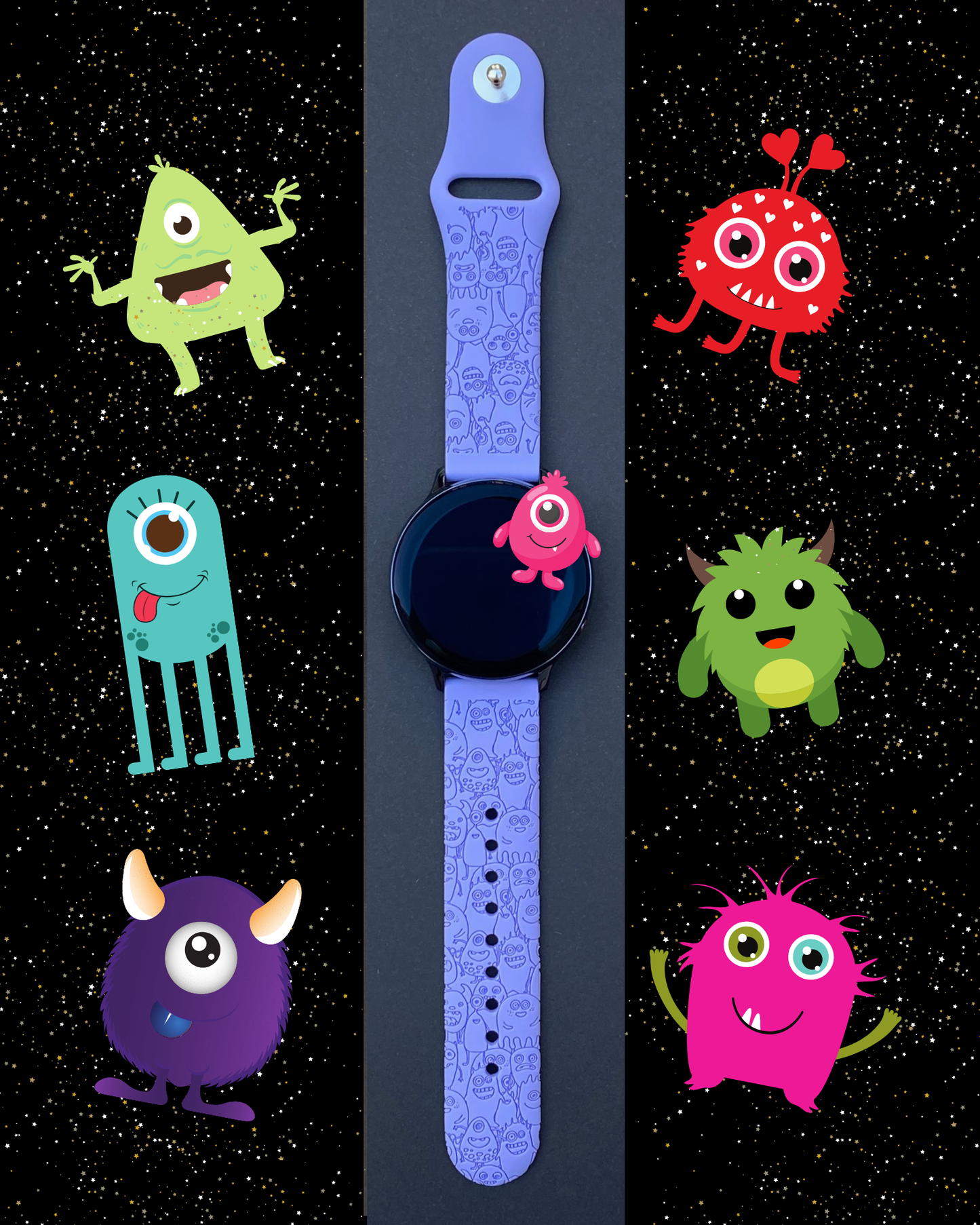 Monsters 20mm Samsung Galaxy Watch Band