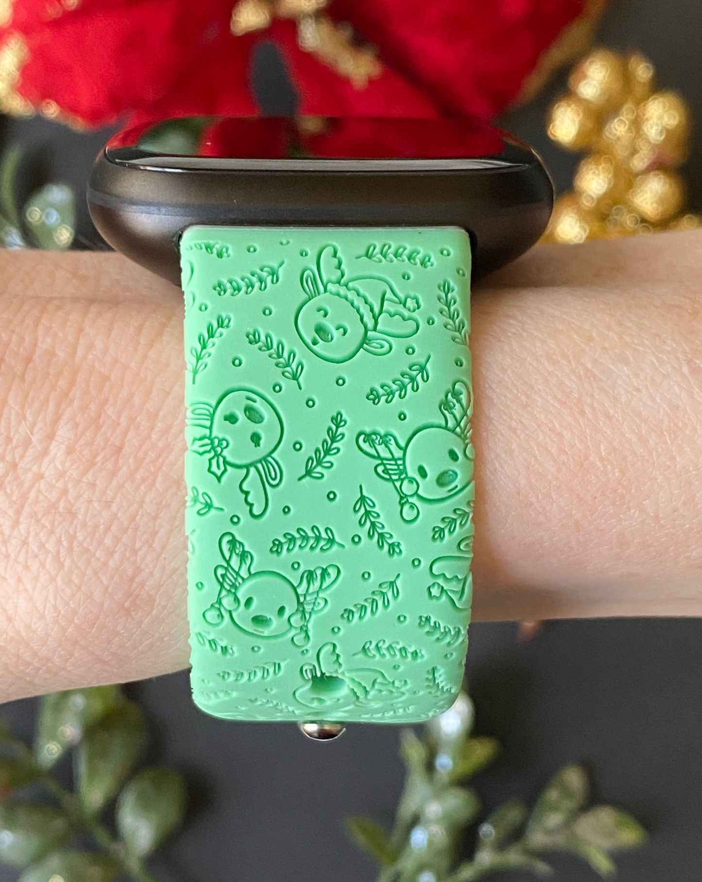 Christmas Moose Fitbit Versa 3/Sense Watch Band