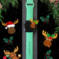 Christmas Moose Fitbit Versa 3/Sense Watch Band