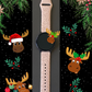 Christmas Moose 20mm Samsung Galaxy Watch Band