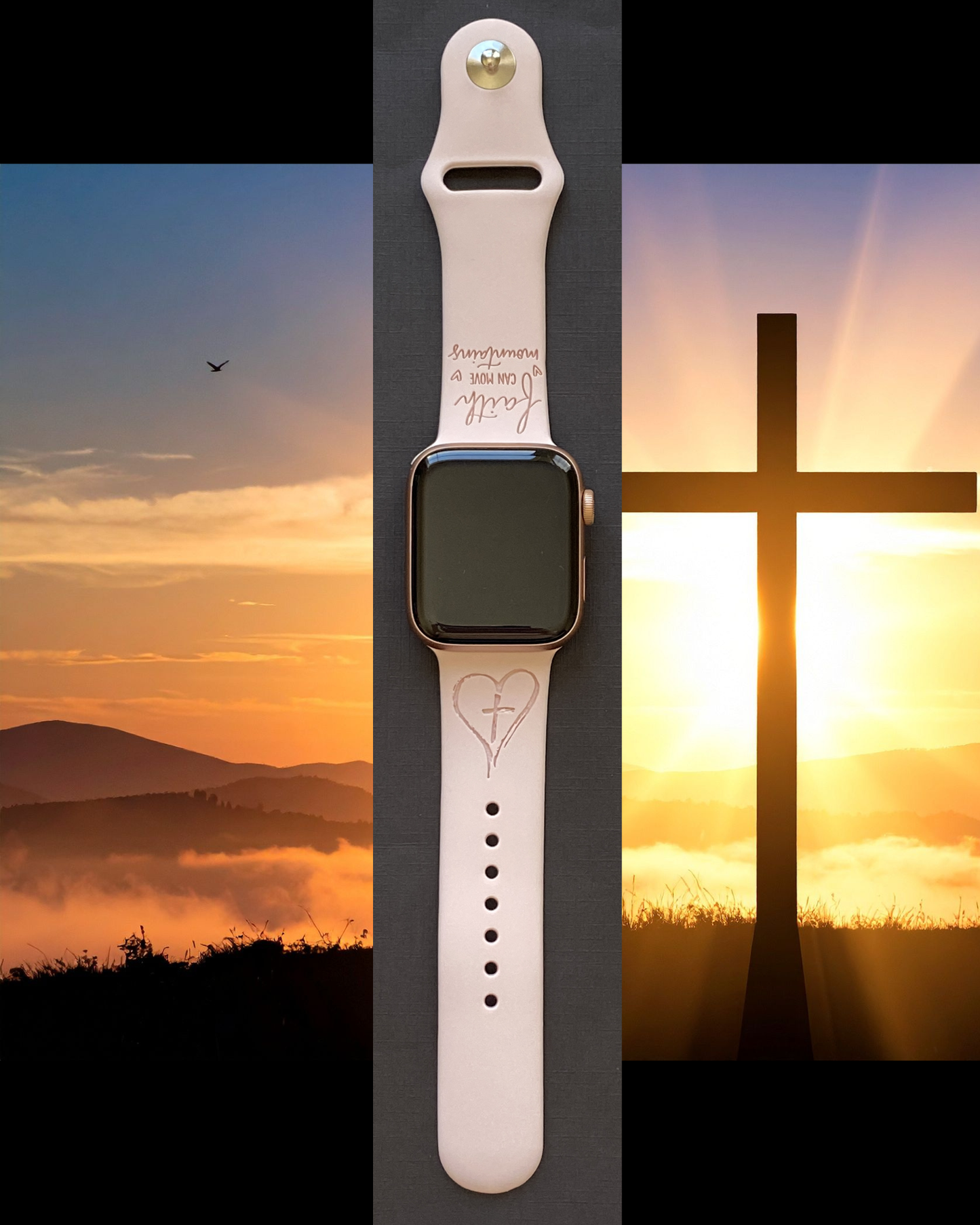 Cross  and Verse Watch Band For Apple Watch