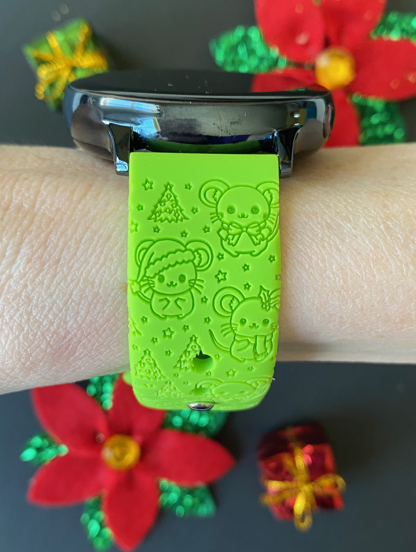 Christmas Mice 20mm Samsung Galaxy Watch Band