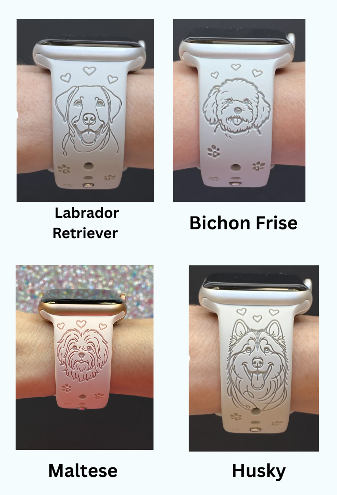 Dog Breed (#2) Fitbit Versa 3/Versa 4/Sense/Sense 2 Watch Band