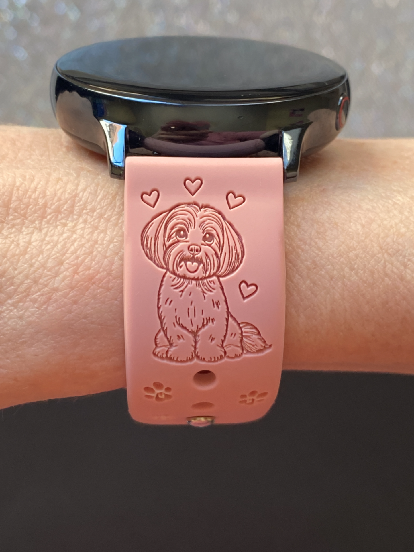 My Maltese Dog 20mm Samsung Galaxy Watch Band
