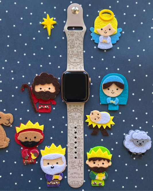 Nativity Scene Watch Band For Apple Watch