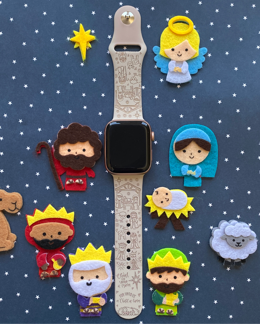 Nativity Scene Watch Band For Apple Watch