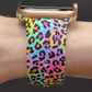 Neon Leopard Watch Band For Apple Watch