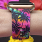 Neon Palms Watch Band For Apple Watch