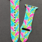 Neon Palm Fronds Watch Band For Apple Watch