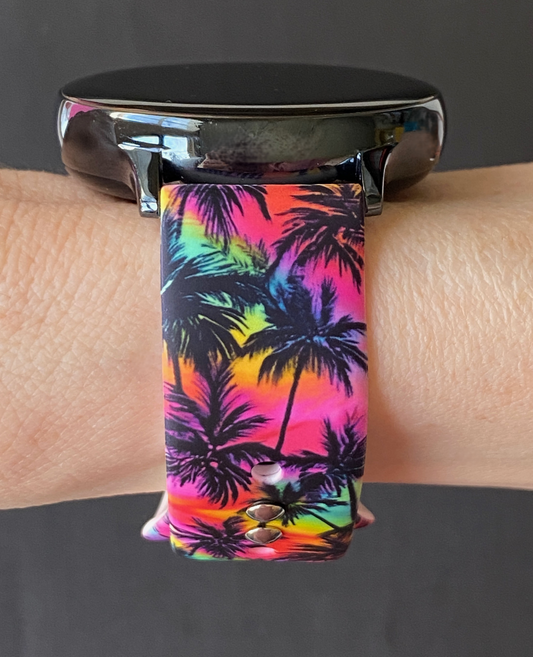 Neon Palms Samsung Galaxy Watch Band