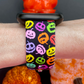 Neon Pumpkins Fitbit Versa 1/2 Watch Band
