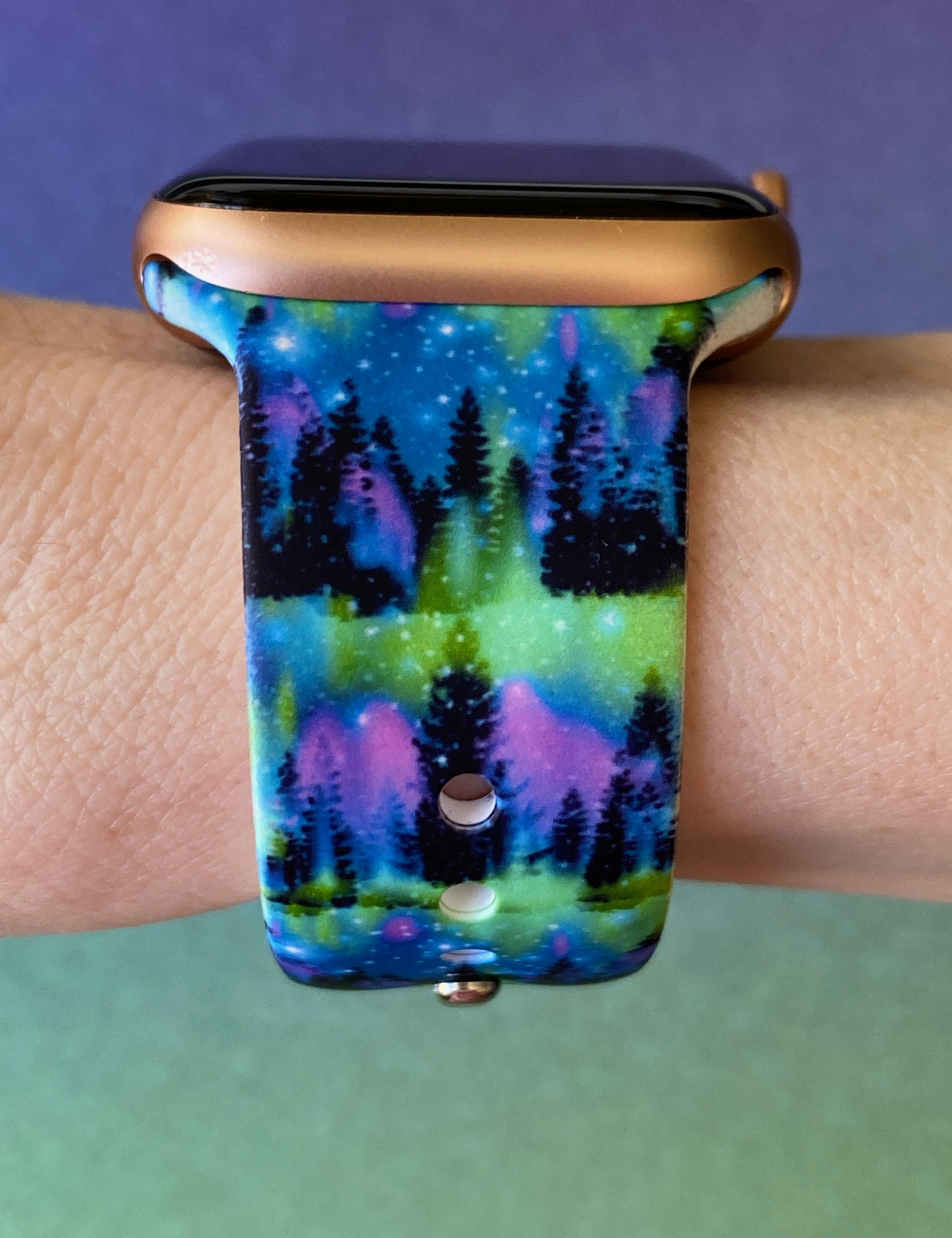 Northern Lights Apple Watch Band