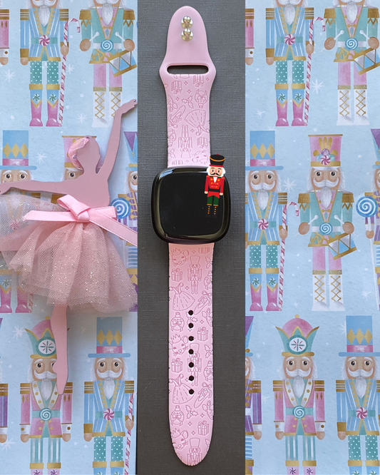 Nutcracker Ballet Fitbit Versa 3/Versa 4/Sense/Sense 2 Watch Band