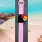 Hibiscus Turtles Fitbit Versa 3/Versa 4/Sense/Sense 2 Watch Band