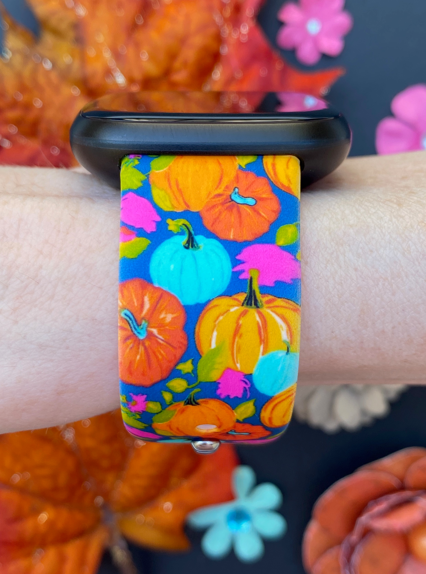 Pumpkins Fitbit Versa 3/Versa 4/Sense/Sense 2 Watch Band