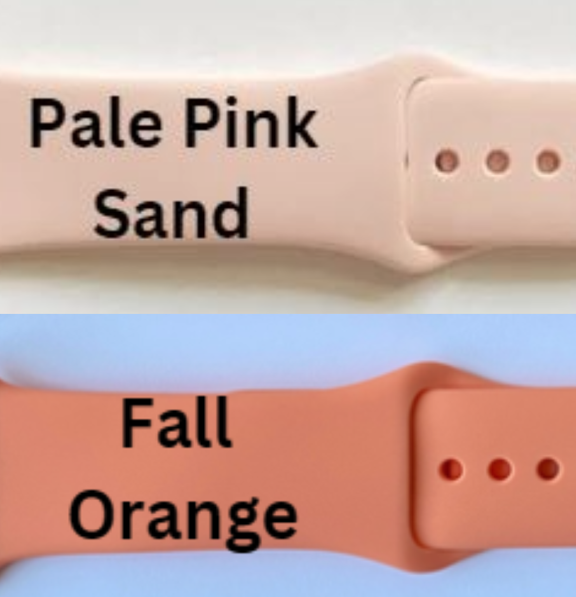 Pumpkin Floral Apple Watch Band