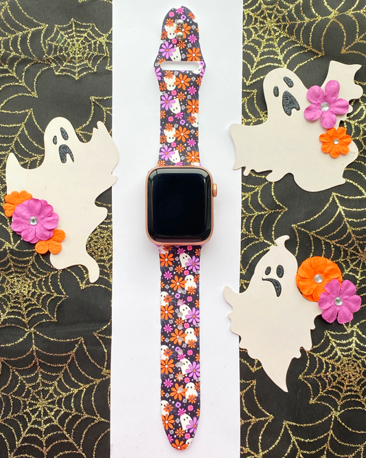 Fa-boo-lous Ghostly Watch Band For Apple Watch