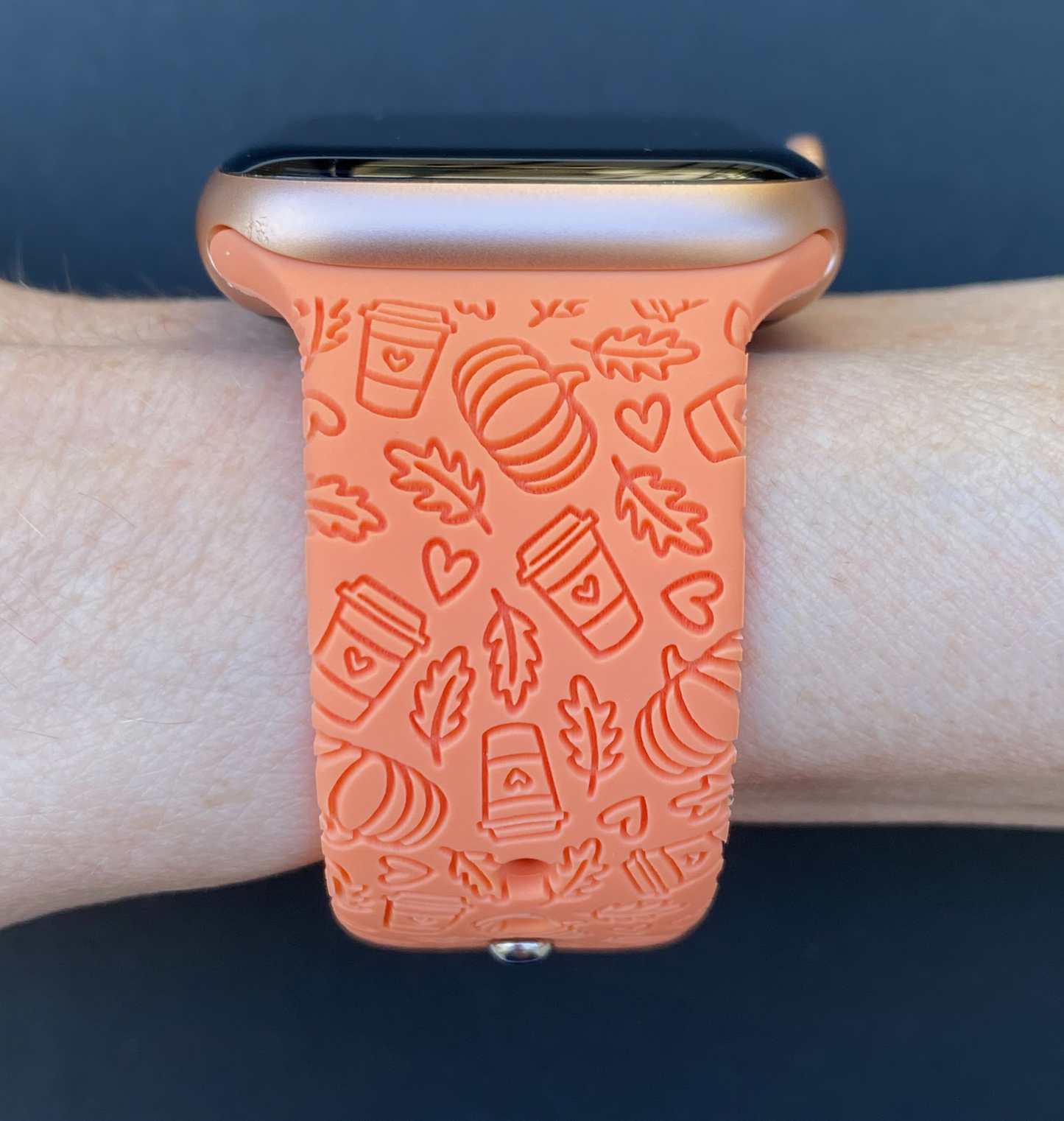 Pumpkin Spice Latte Apple Watch Band