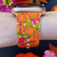 Orange Pumpkins Apple Watch Band