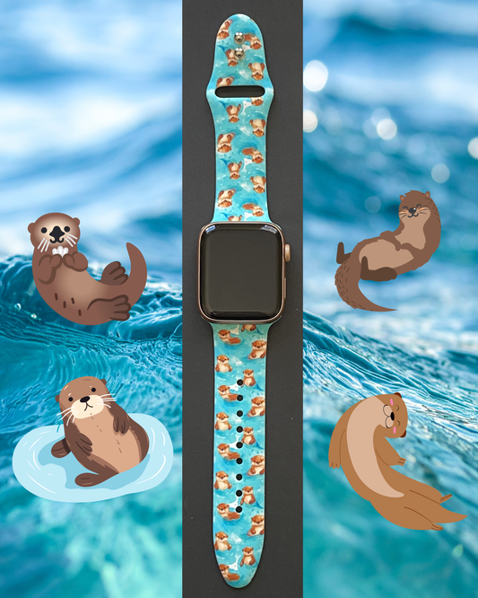 Otters Watch Band For Apple Watch