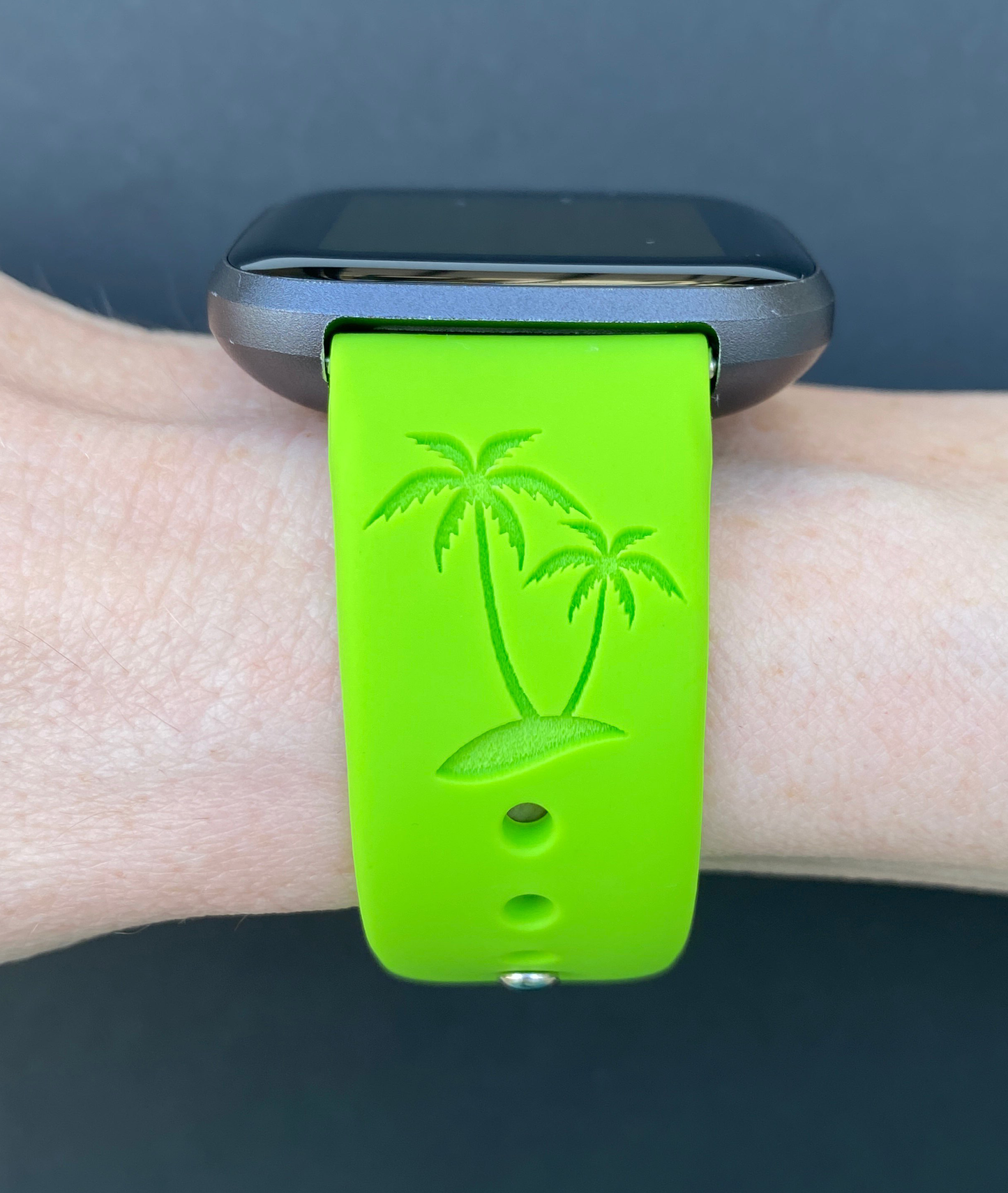 Tropical Palm Tree Fitbit Versa 1/2 Watch Band