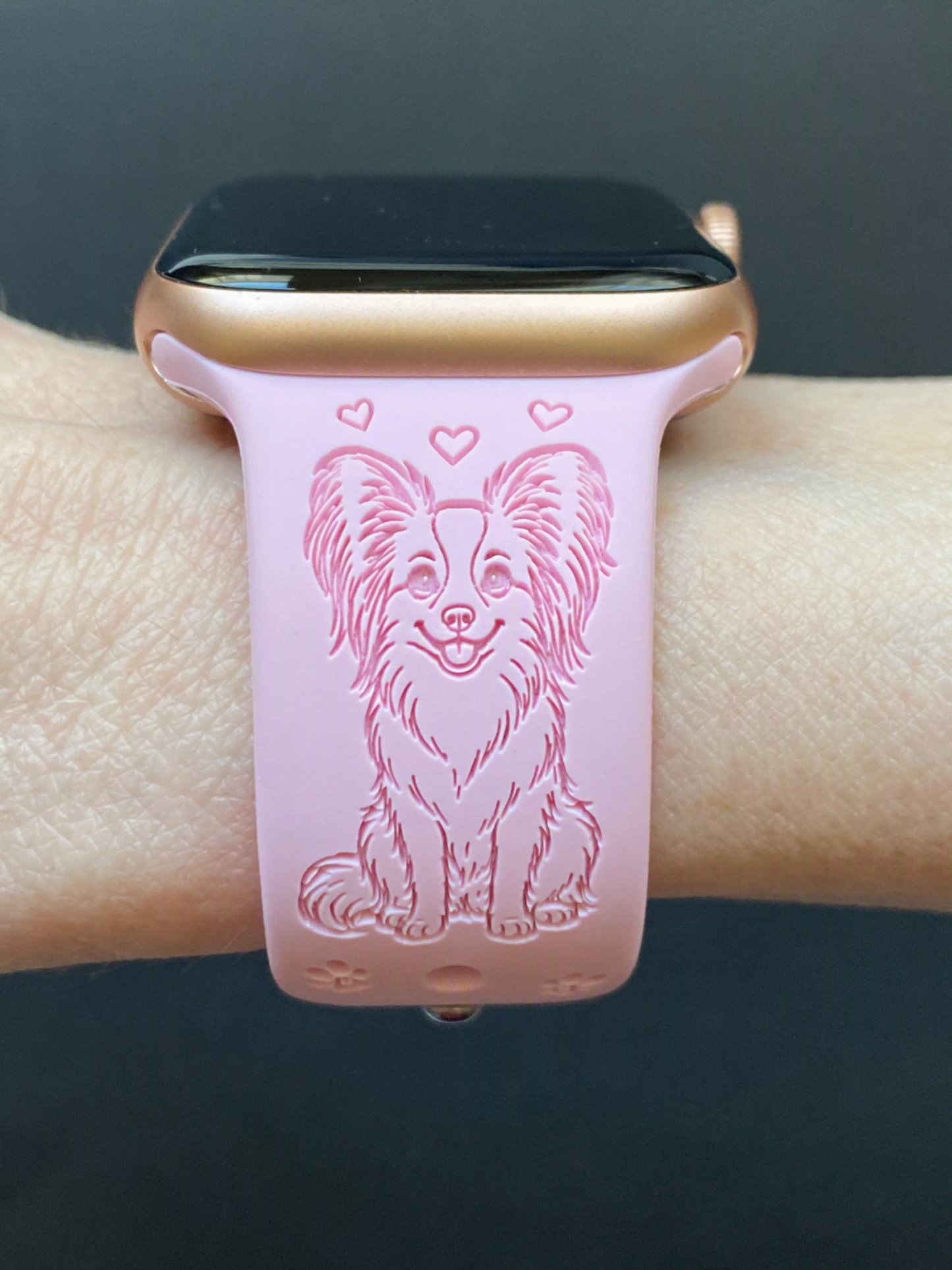 Papillon Dog Watch Band For Apple Watch