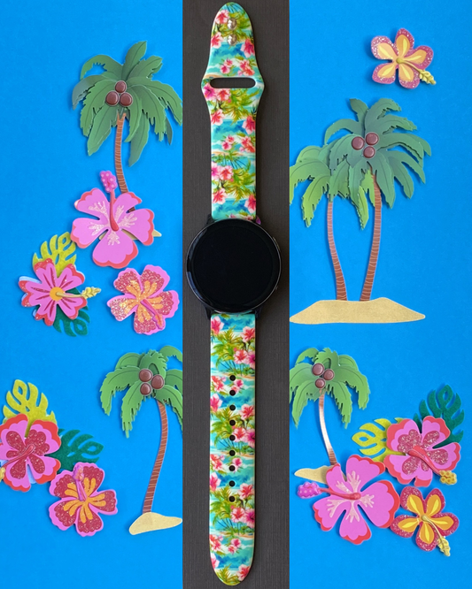 Tropical Paradise Samsung Galaxy Watch Band