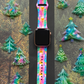 Pastel Christmas Tree Watch Band For Apple Watch