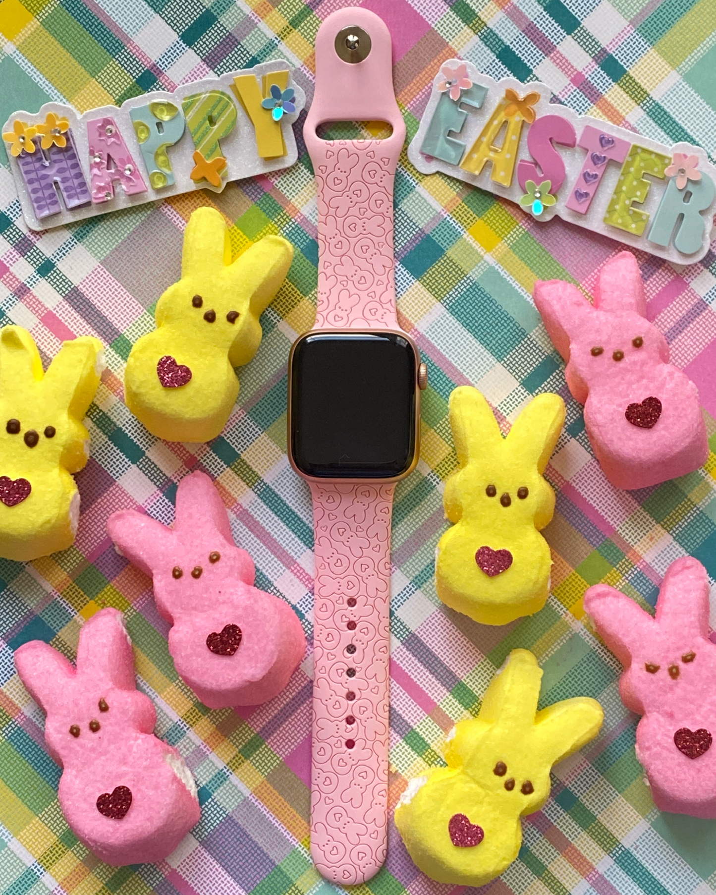 Heart Peeps Easter Watch Band For Apple Watch